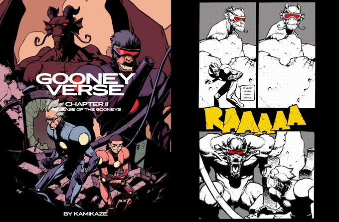 Skwidflow's tweet photo. @CozomoMedici ever heard of @GooneyToonsNFT ??

Step 1: Sweep 1 Gooney Toon from @MagicEden_NFT  
Step 2: Blaze one
Step3: Read chapter 1 and 2 on @GooneyToonsNFT website.

#gooneytoons #WeGooneyMakeIt #goonsquad https://t.co/3K8rUp5RAa