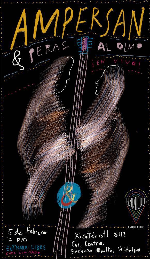 .<a href="/ampersanmx/">Ampersan</a> en #Pachuca celebrando el segundo aniversario del <a href="/helado_oculto/">Helado Oculto</a>.
Poster por <a href="/mappatino/">Marco Patiño</a>