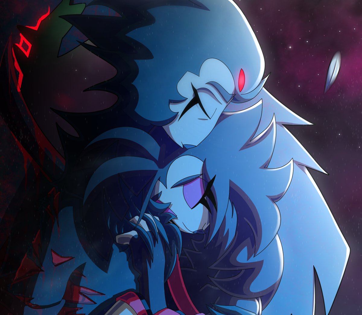FoxiFyer's tweet photo. My pic for #StolasWeek , for the "Family" prompt...like 3 days late
I draw slow :P
@StolasWeek2022 #StolasWeek2022 #StolasWeekDay3 #Stolas #Octavia #HelluvaBoss #HelluvaBossStriker #HelluvabossStolas #HelluvabossOctavia https://t.co/rX8YpgoNmw