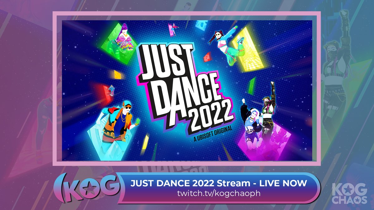 🎶🎶 Its Saturday and its time to JUST DANCE!!🎶🎶

Catch me playing Just Dance 2022 Live now on twitch.tv/kogchaosph

Goal: Twitch Affiliate and New Followers
#JustDance2022 #KOGChaosPH #twitchphilippines