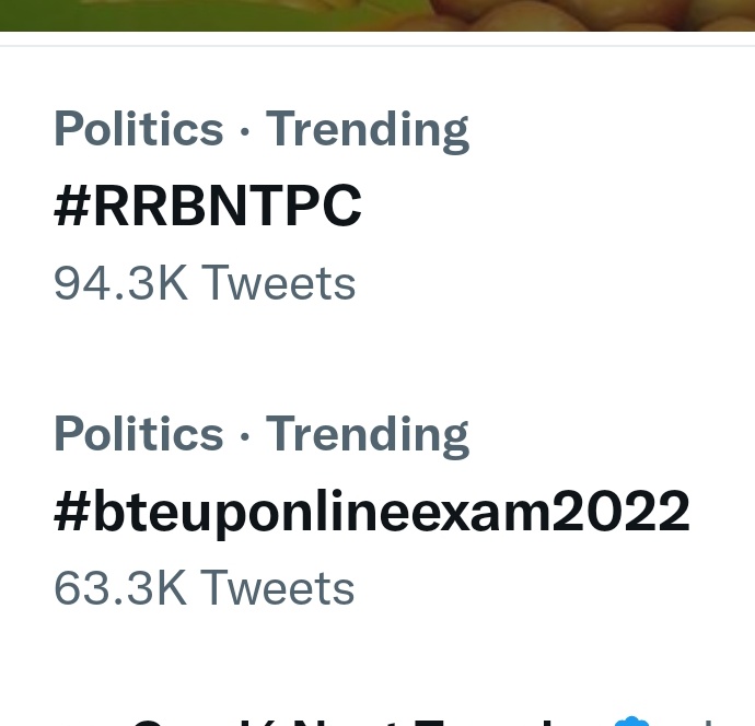md__shahzade's tweet photo. Guys It's already trending but in top50.... Do max RTs also as well as tweets. If everyone follow this then tagline will easily come in the Top30... So let's do it. 

#bteuponlineexam2022 

@BTEUPLUCKNOW @UPGovt
#bteupexamonlineho https://t.co/15AzLeyzlZ