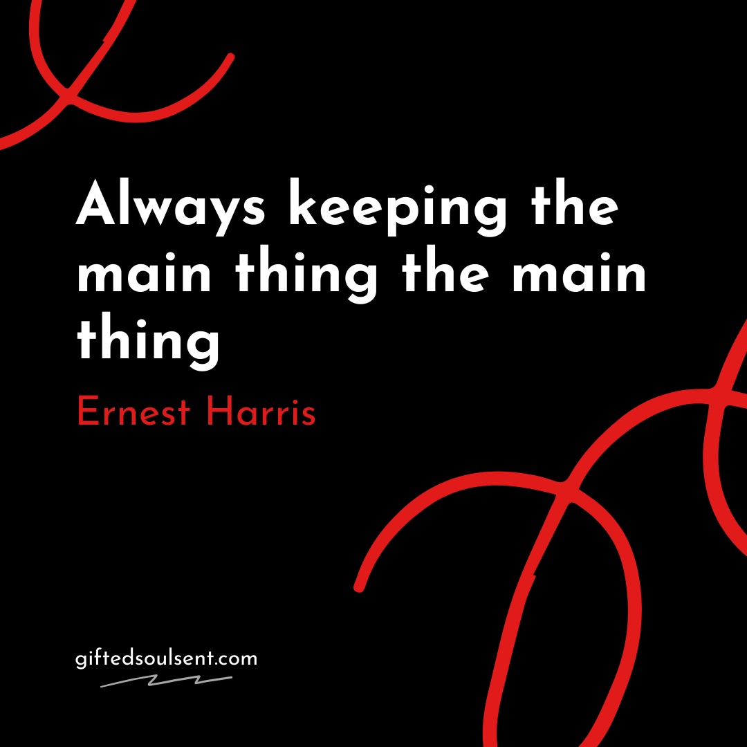 giftedsoulsent1's tweet photo. Always keeping the main thing the main thing ‼️

#ErnestHarris 
@giftedsoulsent1 
@Goodmusicradio5 https://t.co/EAv3bxtP8c