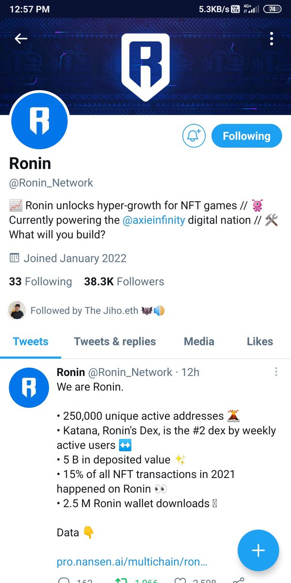 Rohithria2811's tweet photo. @Jihoz_Axie @Ronin_network Done waiting for $RON https://t.co/nmxgpSDpwD