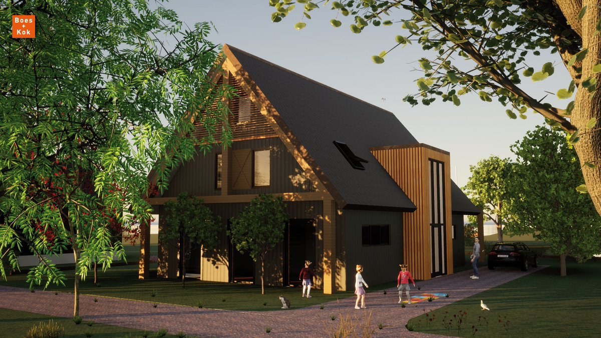 𝗡𝗜𝗘𝗨𝗪𝗕𝗢𝗨𝗪 𝗦𝗖𝗛𝗨𝗨𝗥𝗪𝗢𝗡𝗜𝗡𝗚 - 🌱 𝗪𝗘𝗘𝗥𝗥𝗜𝗕𝗕𝗘𝗡 - 𝗪𝗜𝗘𝗗𝗘𝗡 🌳 👇

Met het ontwerp voor deze moderne schuurwoning halen we de natuur 🌳🌿 letterlijk in huis. boes-kok.nl

#weerribben #wieden #weerribbenwieden #overijssel #steenwijkerland #woon