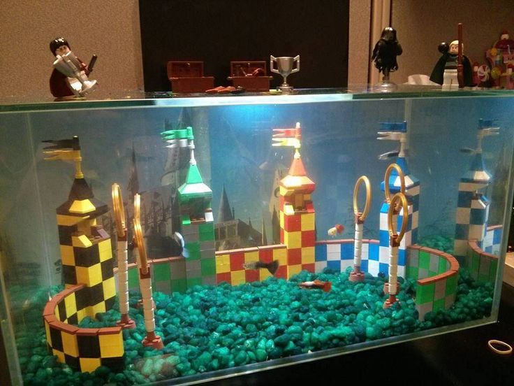 PotterWorldUK's tweet photo. Lego Quidditch Aquarium https://t.co/QegpGDg3XU