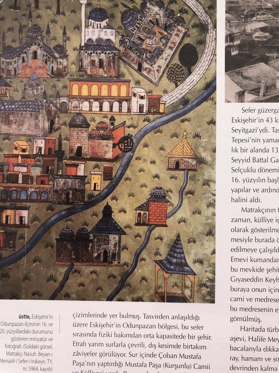 tasvirsanatlari's tweet photo. İnsan yaşadığı şehrin belleğine hizmet etmeli. 

Fahri Eskişehir’li olarak Matrakçı Nasuh’un gözünden ve fırçasından Eskişehir’i yazdım. Okumak isteyenler @ithafsanat dergisini edinebilir. https://t.co/E6ivG5wdRV