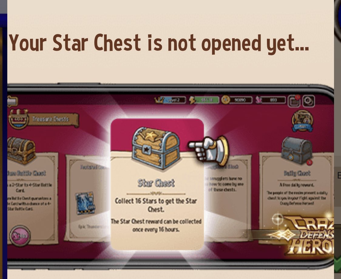 朝8時頃に開けたら今日の分とはカウントされないのか…

9時以降に開けるように気をつけねば…

つーか、星の宝箱って16時間毎とかどこかで見たけど、普通に24時間毎じゃん？