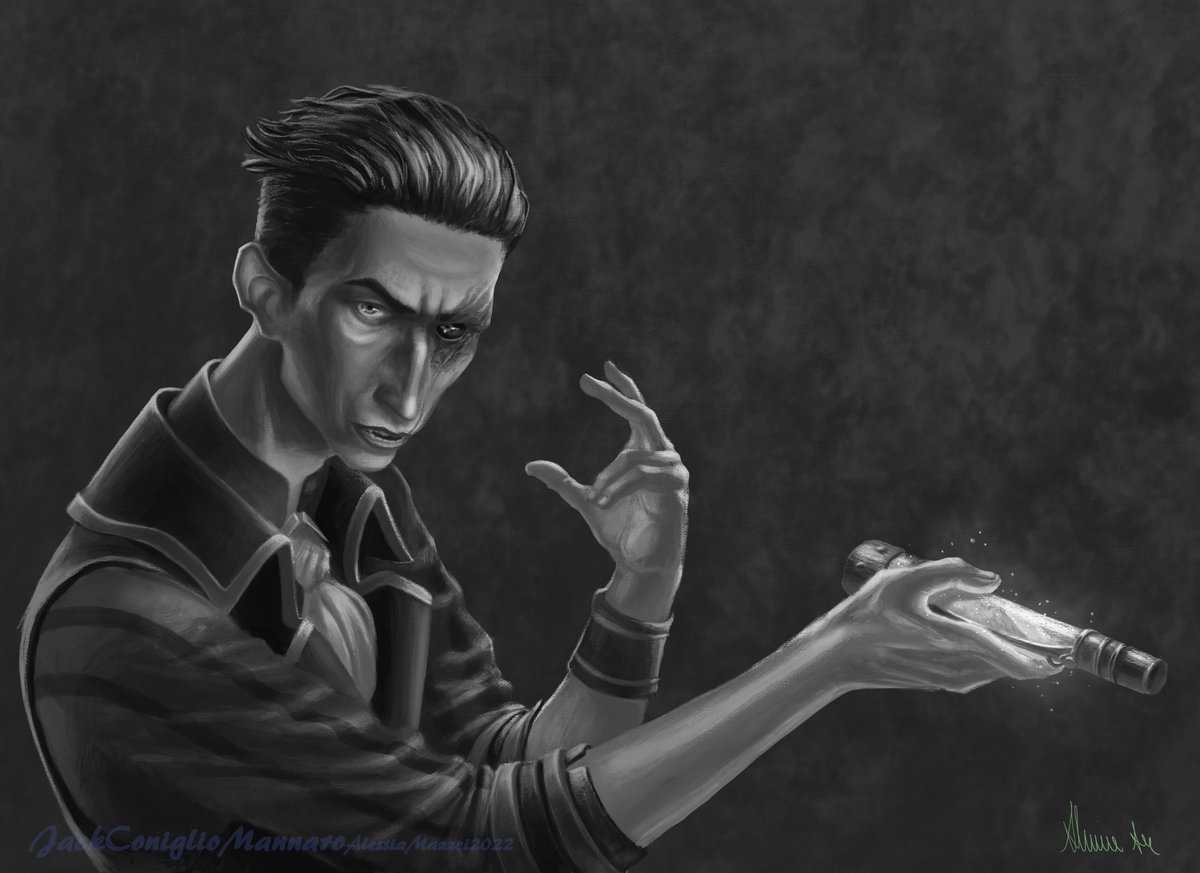JackConiglio's tweet photo. "There's a monster inside all of us." 
Here you go, another fanart of Silco! C:
#silco #silcoarcane https://t.co/FAgQE1SEfw