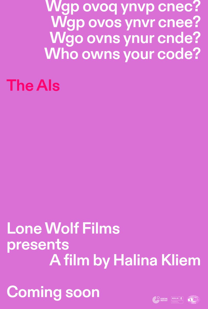 HalinaKliem's tweet photo. WATCH The AIs! Join the free online film series IMAGE+BIAS. FILMIC EXPLORATIONS available on-Goethe-On-Demand until January 31 across Canada + the US: https://t.co/MljXLZFEkN https://t.co/oak5cjcj5m