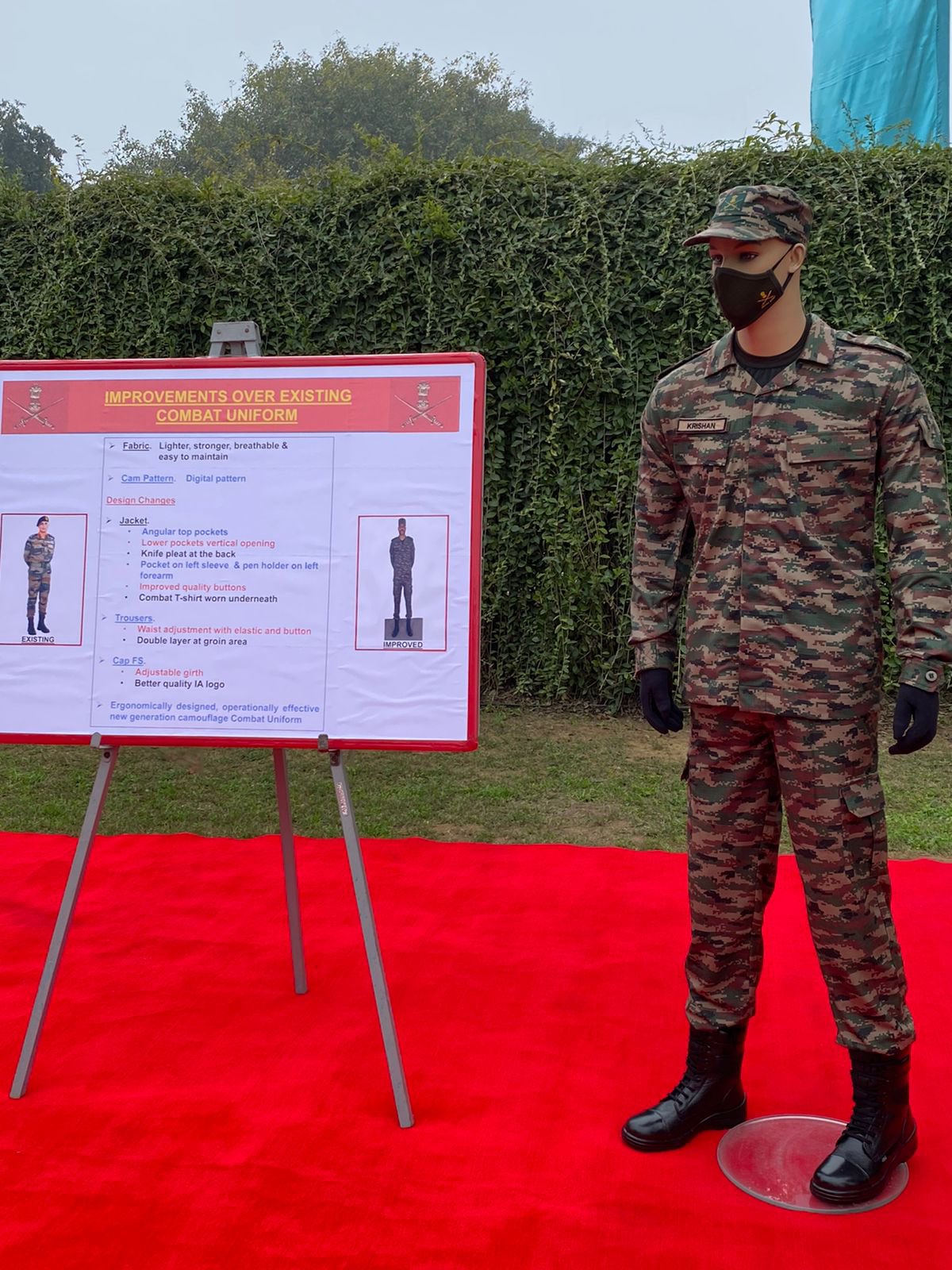 Indian Army new digital pattern combat uniform
