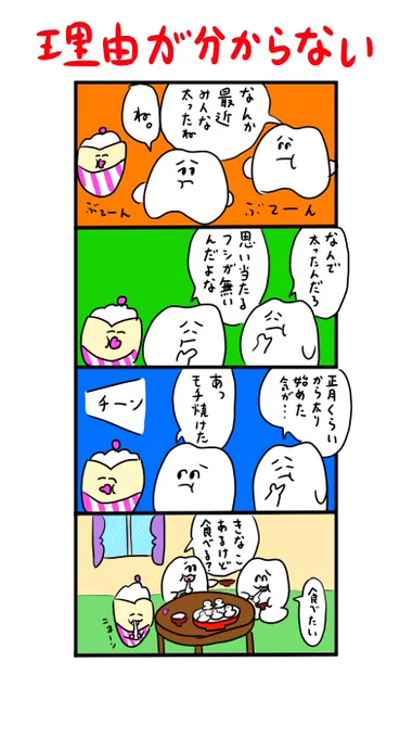 正月太りを知らない歯 