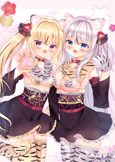 改めまして、2022年もよろしくお願いいたします!
がおー!
#オリジナルイラスト 