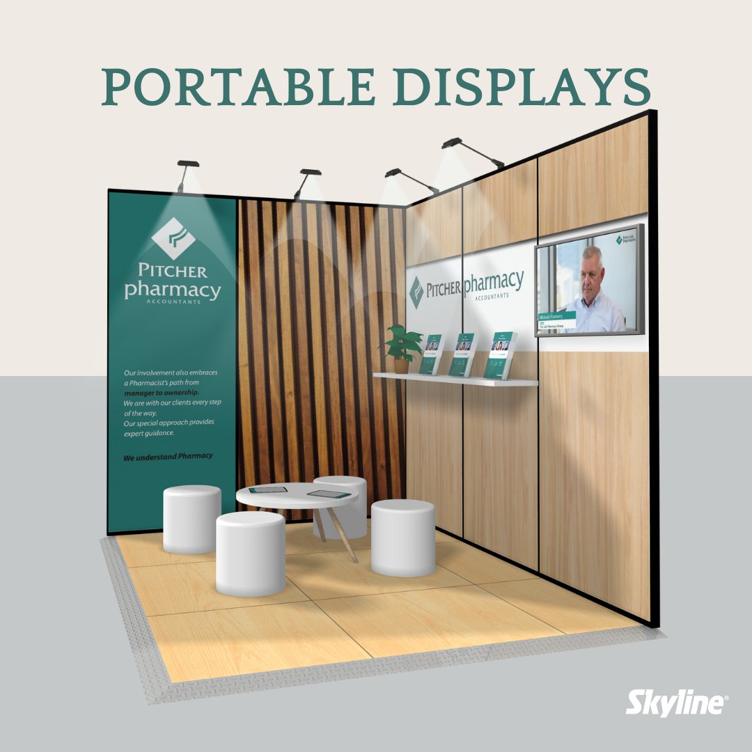 SkylineAust's tweet photo. Looking for the perfect Portable display to gear up for this years events calendar? 

Look here @ https://t.co/VGUK1PA0PA

#portabledisplays #portfolio #getinspired #display #eventscalendar https://t.co/2OvtRkDK6p