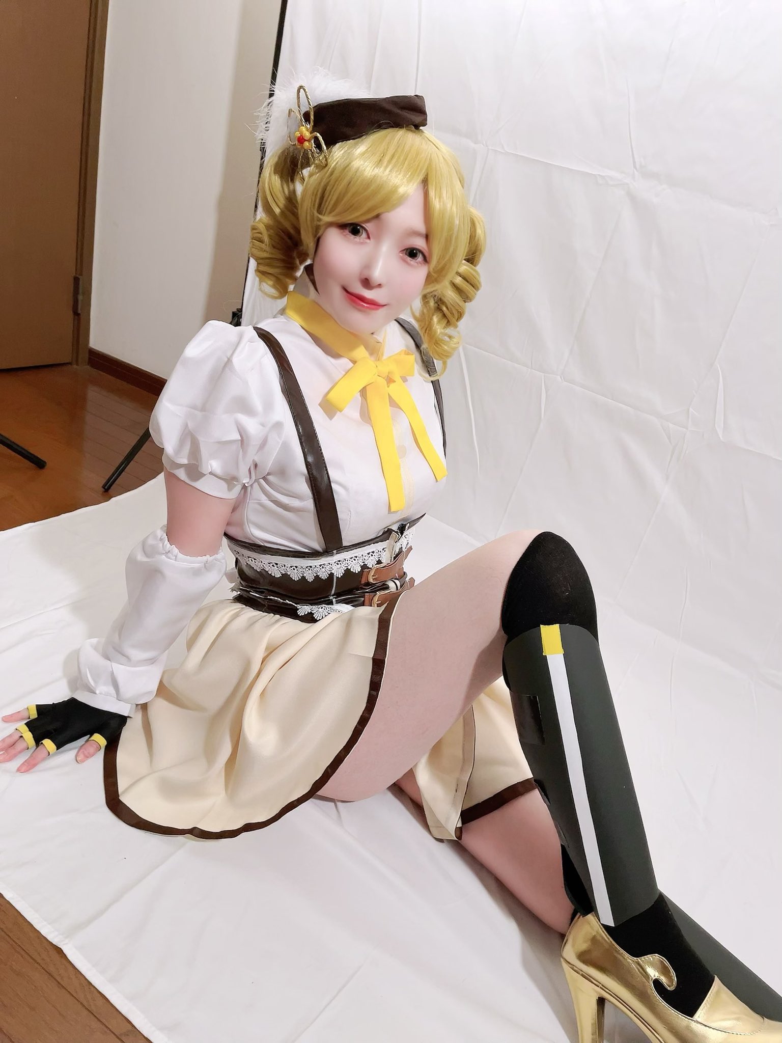 cosplayer cantik mami madoka magica