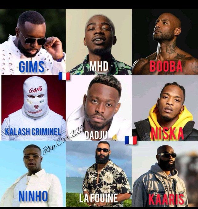 On te demande d’associer 3 artiste pour un feat ça sera ?