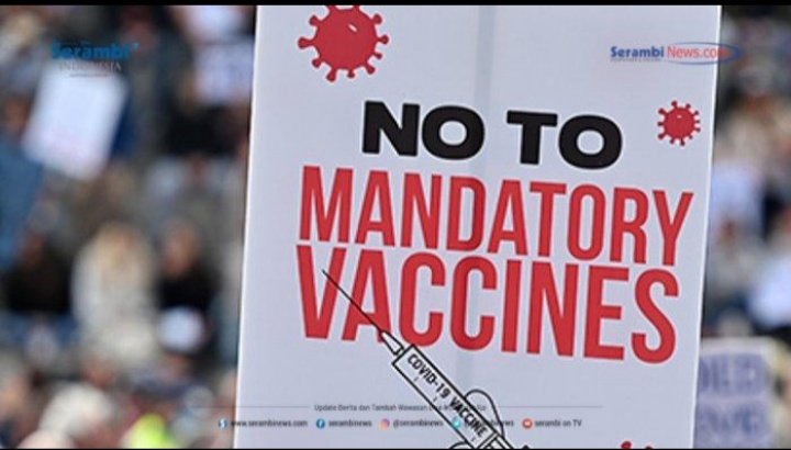 Di Eropa rakyatnya malah berlomba menolak vaksin. Knp di Indonesia pada rebutan vaksin? Apa karna kita bnyk yg goblok kali ya
#CabutDaruratPandemi