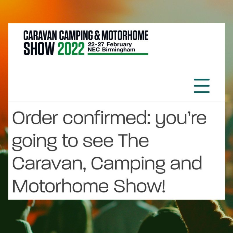 TwoGoTowing are going to the @CaravanCampShow in February.

#nec #caravancampingandmotorhomeshow