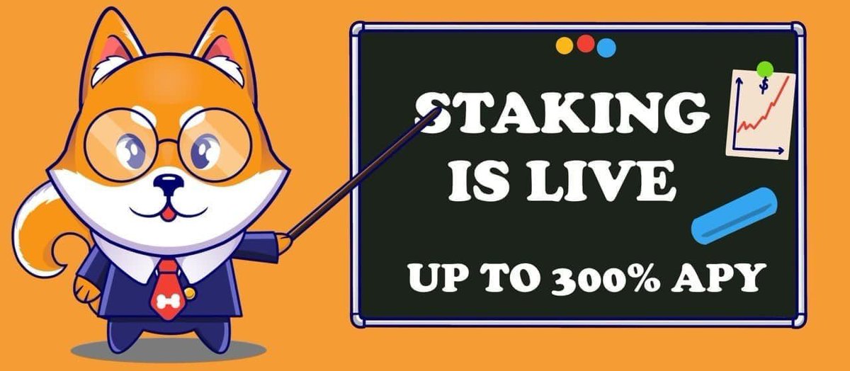 😎Smart Shiba staking earning over 700% APR‼️

🚀#SmartShiba on a moon mission!🔥🚀

 👊 #Hodlers making #StakingRewards 

#BeSmart 🥩=💰

☑️CMC Listed
☑️Doxxed Dev
💪Experienced Team
💰Heavy Marketing

💬TG:t.me/SmartShibaOffi…

💩📈poocoin.app/tokens/0xed455…

#SmartMoney
