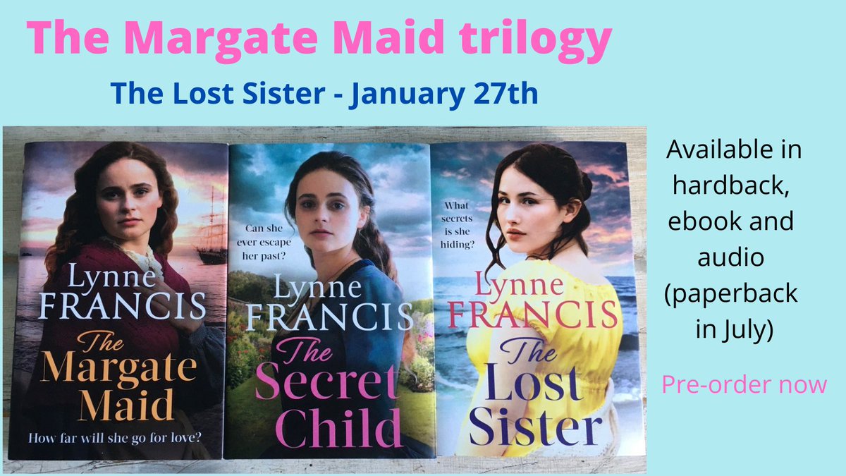 And then there were three – just 12 days to go before you can get your hands on The Lost Sister! #sagasaturday #strictlysagagirls amzn.to/3oWql3B