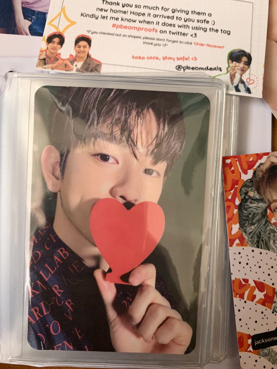 impeachypark's tweet photo. ⌇💌 . . . #peachyinbox 𓂃⟢

jinyoung came home! thank you so much for packing it securely and for the smooth transaction ‘til next time po!! cute ng freebies!!! ✨💚

@pbeomdeals #pbeomproofs https://t.co/WuxncNBWVc