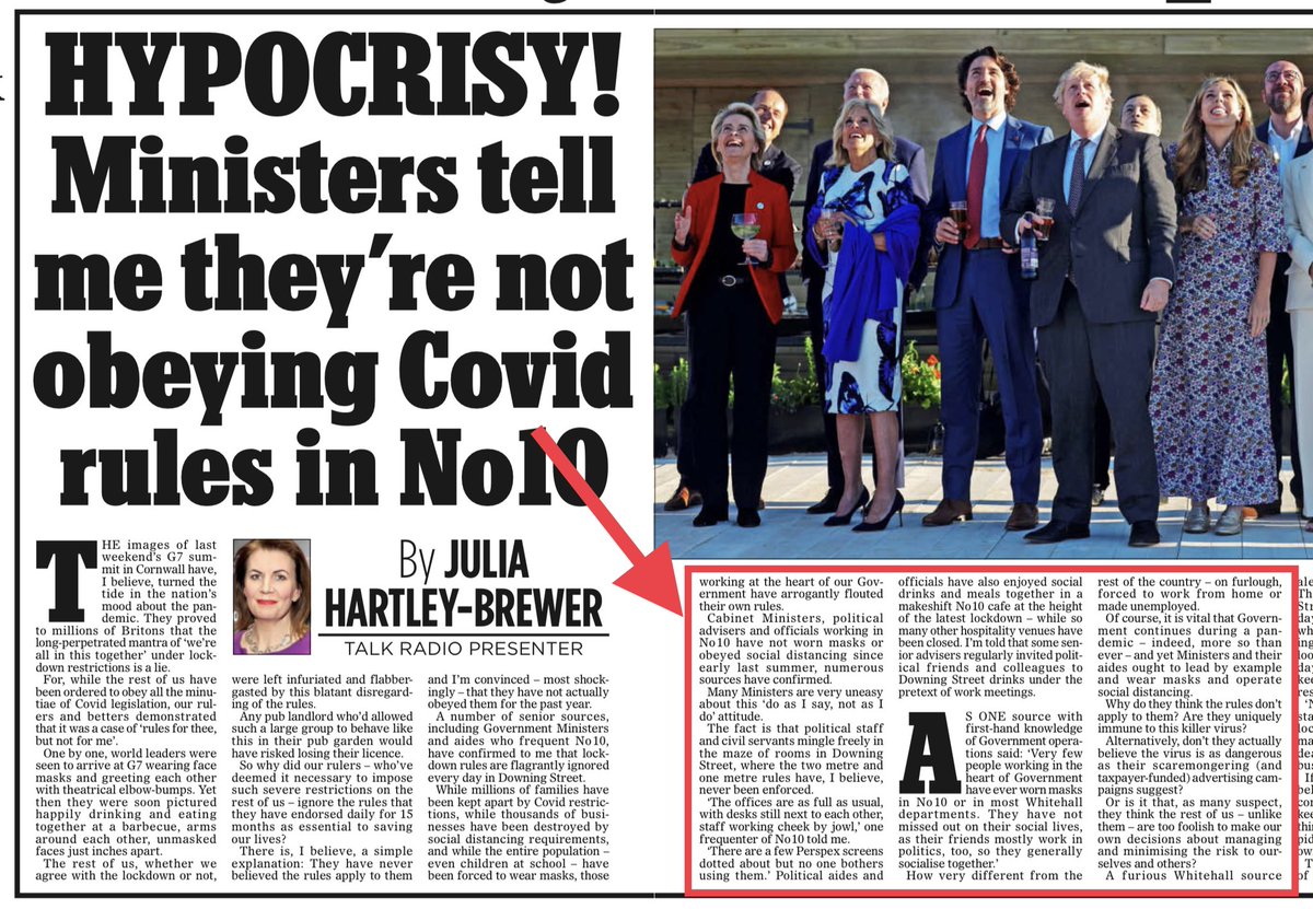 PolWriteCartoon's tweet image. Even Julia HB is calling out #BorisTheLiar and his disgraceful government about #DowningStreetParties Johnson is surely toast now, despite holing-up in No. 10 for dubious #COVID19 isolation.