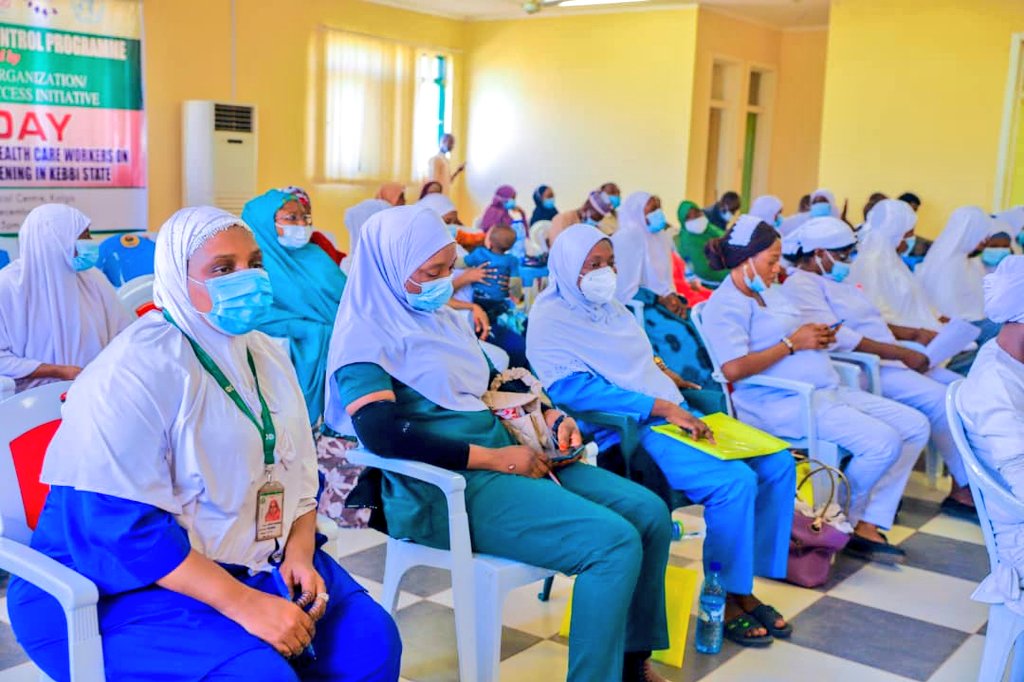 MalcolmAlkalee's tweet photo. Following the training of Kebbi #HCWs, @KBStGovt is fully ready to implement approaches to #Screening &amp; #Treatment of #CervicalCancer, a step closer to achieving @WHO's 2030 #CervicalCancerEliminationStrategy.

Our Implementing partners include;
@WHO, @CHAI_health &amp; @MedicaidcfP https://t.co/N1X0oNbtGC