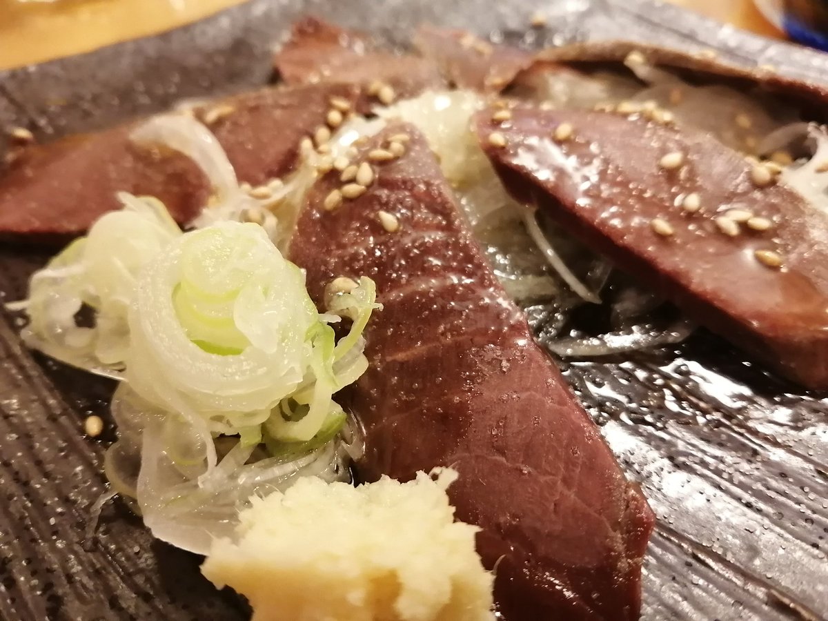 178sytsugyo's tweet photo. なぜ滋賀でや台ずしなのか

わしもわからんけど美味かったからヨシ！

マグロの血合いレバ刺し風的なやつがなかなかのヒット☺️ https://t.co/o4TmYfhbjg
