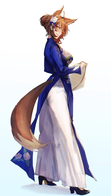 #恋フミ
アオザイ合いそうだなって 
