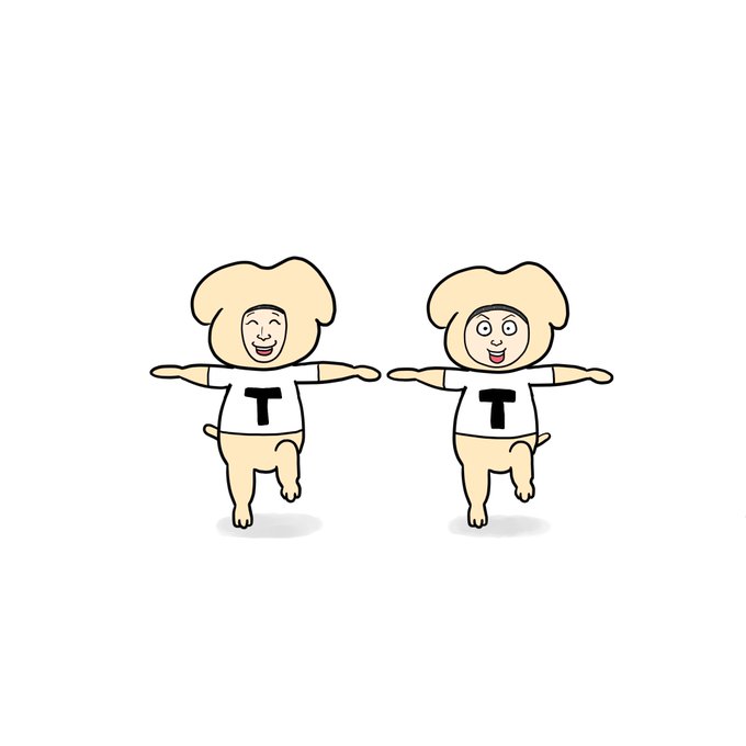 犬の着ぐるみのtwitterイラスト検索結果
