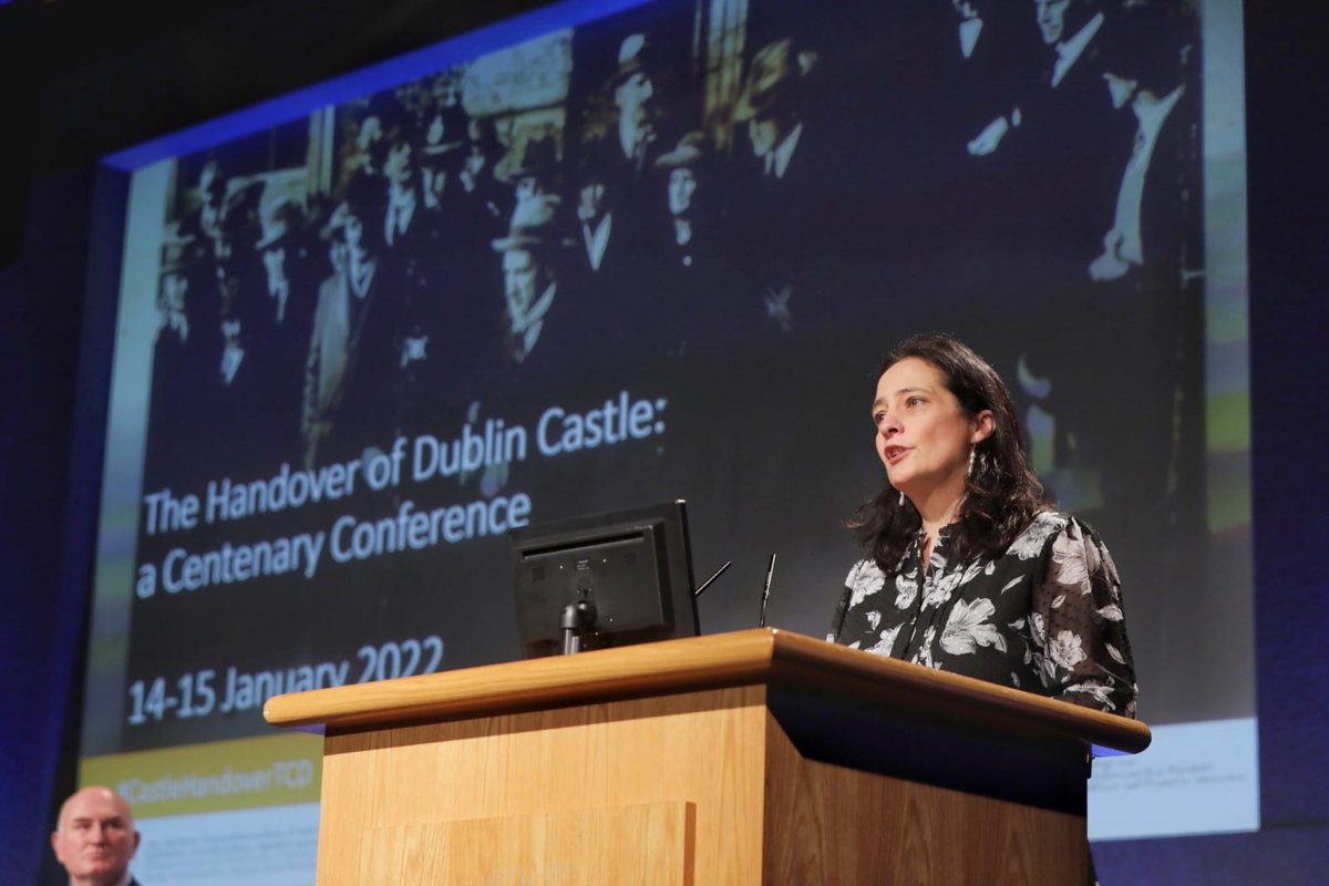 Handover of Dublin Castle Centenary Conference tweet media