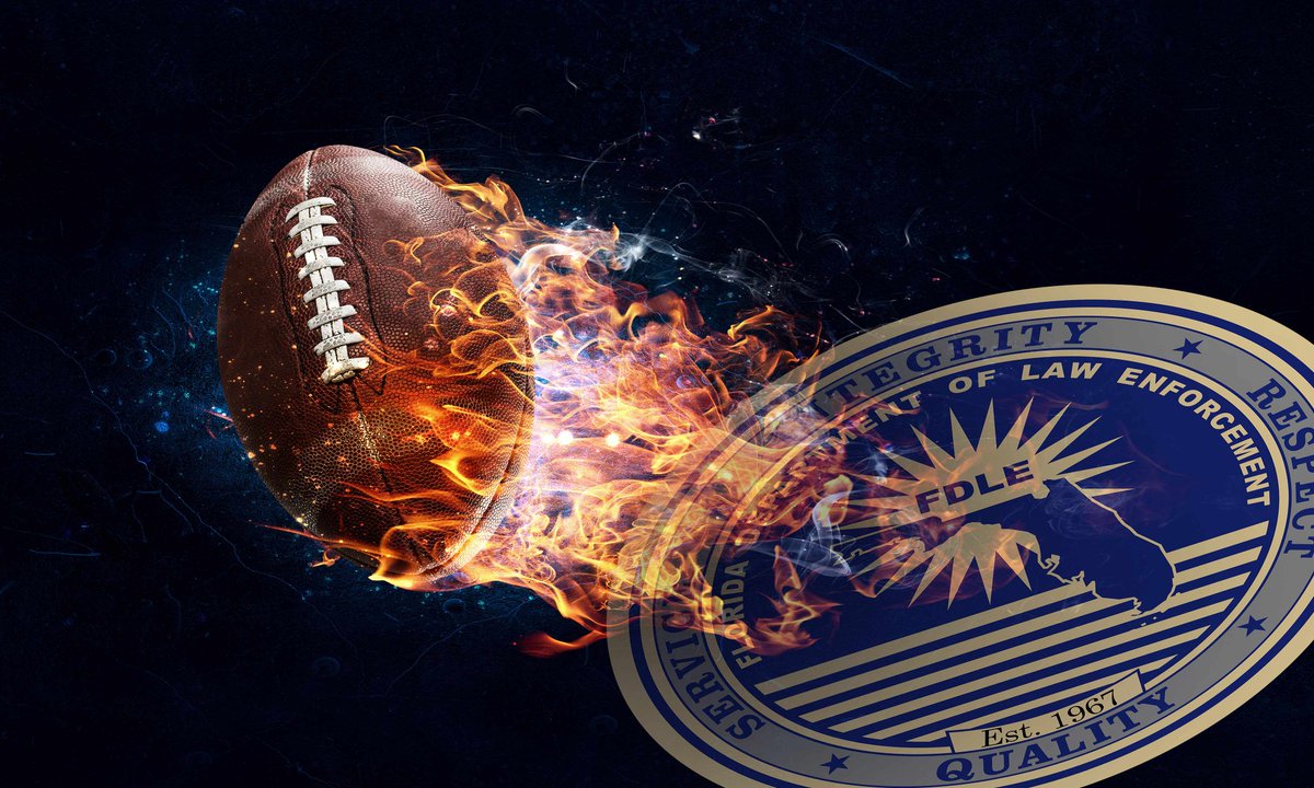 fdlepio's tweet photo. Cheering for our State of Florida Hula Bowl athletes from FSU, FIU, UCF, UF and UM! 

FDLE Orlando reminds you to report any suspicious behavior! Contact local law enforcement or call 855-FLASAFE. Learn more about suspicious activity indicators: https://t.co/GjcAfpK5q5 #FLSeeSay https://t.co/FTMYB1mCke