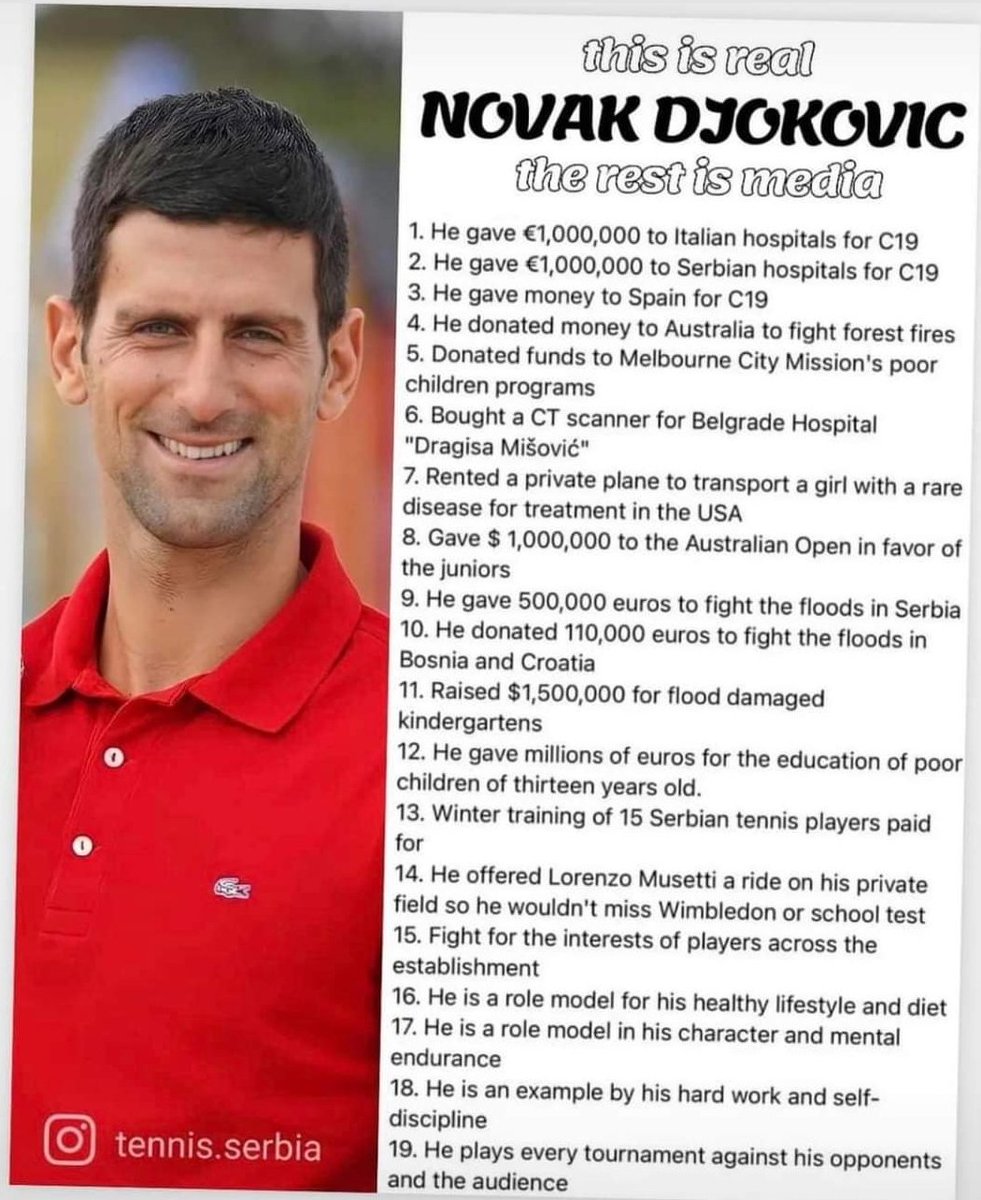 Podrška! <a href="/DjokerNole/">Novak Djokovic</a> #AusOpen #Tenis