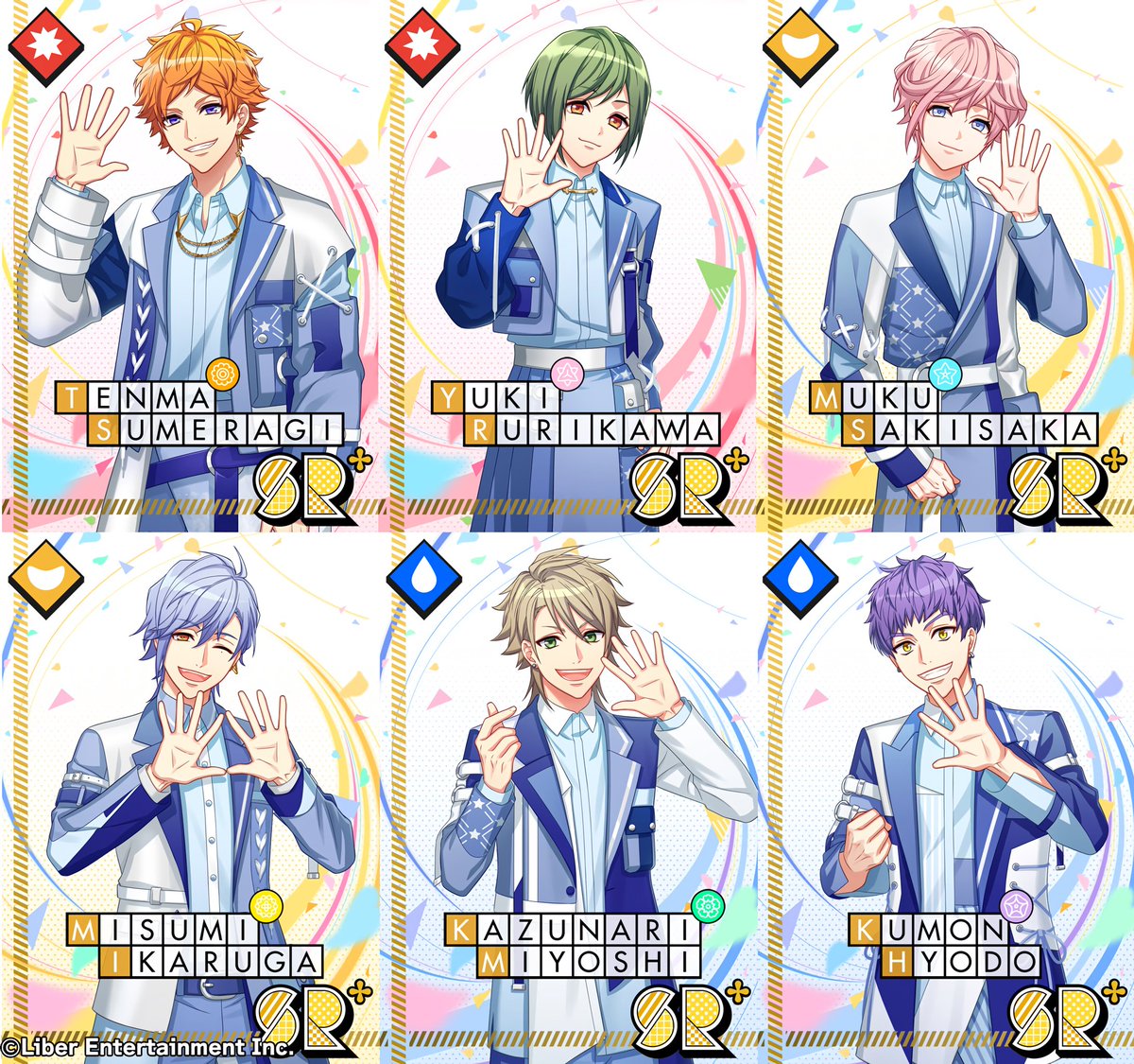 meganedolaon's tweet photo. hq 5th anniversary cards! https://t.co/pyx14mGYXQ