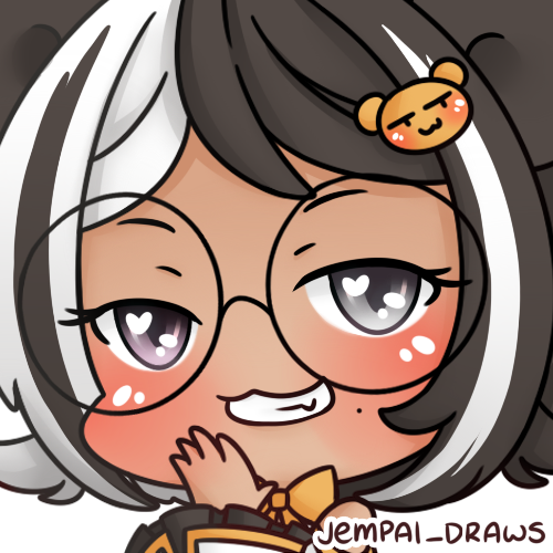 jempai_streams's tweet photo. TY @KotoriKaiVT & @konkonVT for the raids! & TY again @JordenAnimation for the very fun collab! & TY for all the new follows! 💖💖 It was a bit difficult getting back into the groove of things, but we finished a couple things today! New smug emote and #JempaiDraws of Asa! https://t.co/pLDCyuOHyR