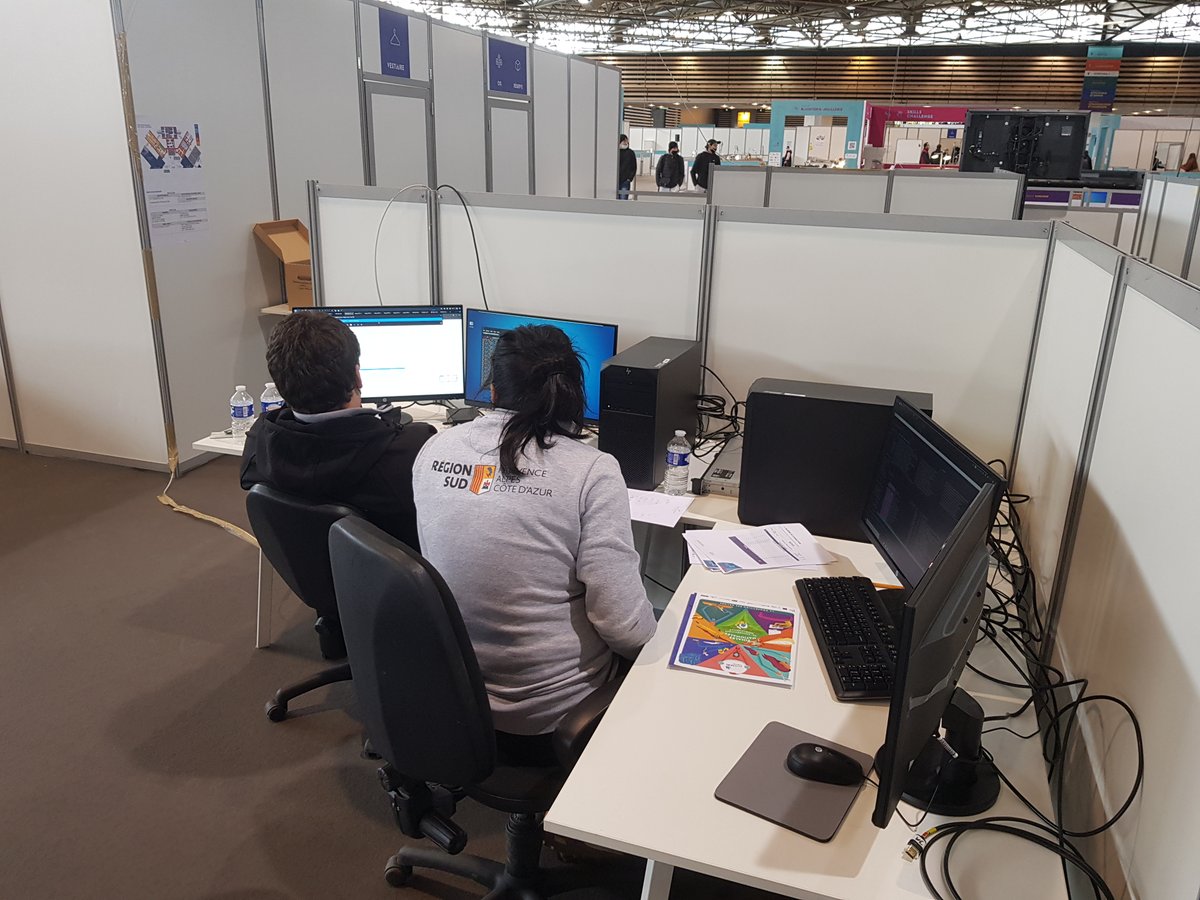 voltesecurity's tweet photo. Aujourd’hui, dernière épreuve pour les jeunes de la team région SUD PACA que nous accompagnons au #worldskills métier  #cybersécurité à Lyon. 

Bon courage à toutes les équipes pour cette dernière ligne droite.

#cyber
#worldskillsmaregionsud
#maregionsud https://t.co/nfgK7E0OO2