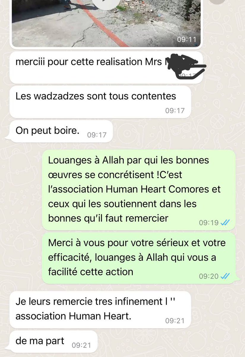 HumanHeartCom's tweet photo. Remerciements des habitants du village. 

On continue les efforts, pour participer au projet:

PayPal: humanheartcompta@gmail.com

#comores #massiwa #eau #sècheresse #entraide #humanitaire https://t.co/AuIZKNANrH