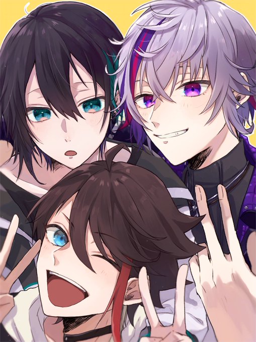 メッシャーズのみなさん
#さ絵ぐさ #絵スコート #灰画 