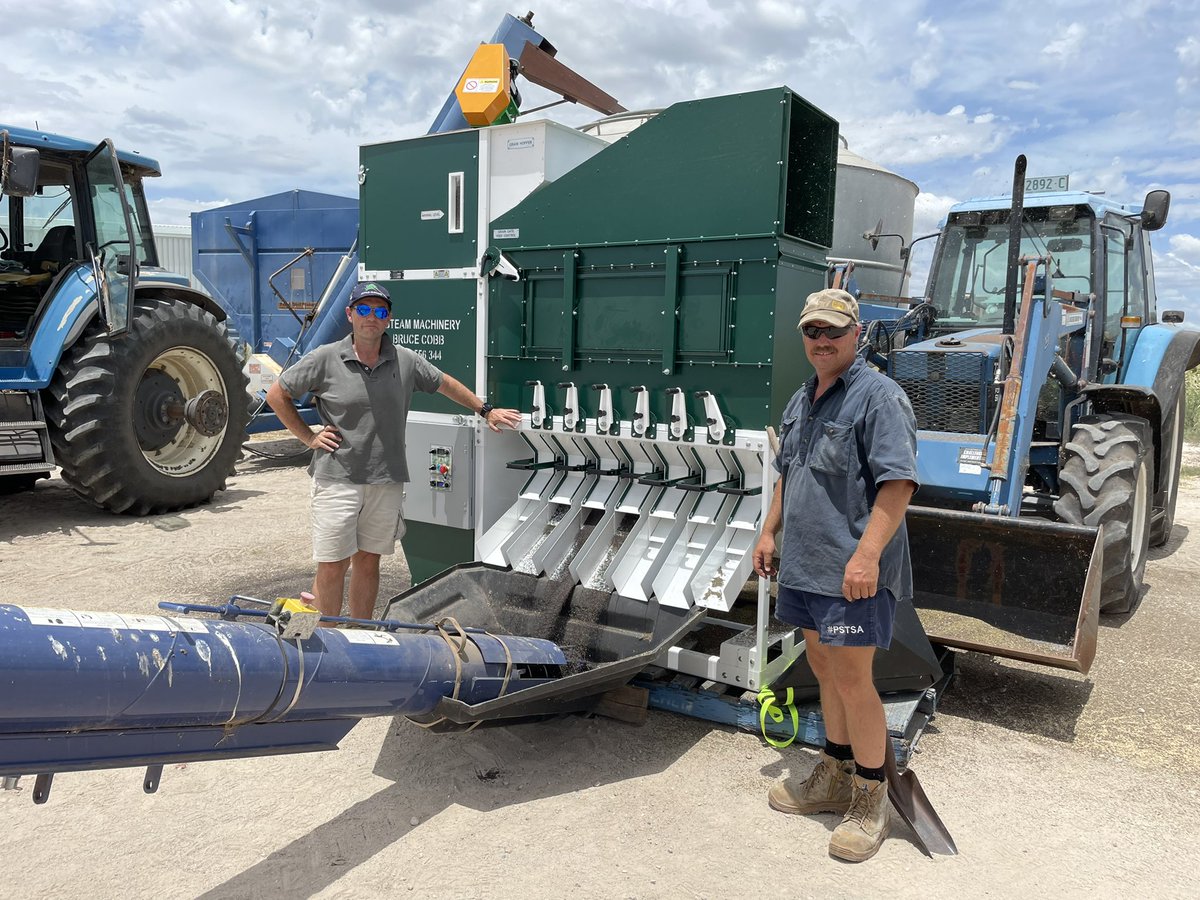 450 ton of unsalable canola. They’ve installed an Agteam Air Separation 30T now laughing all the way to the bank