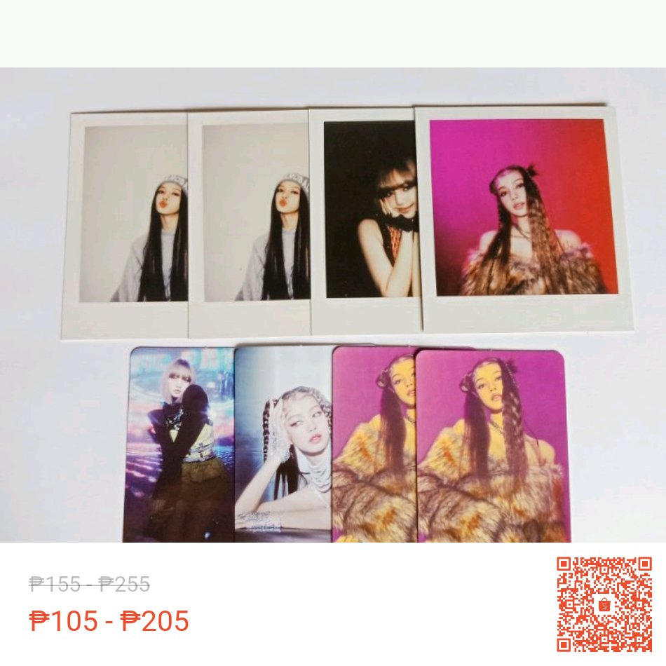 pinktreasureph's tweet photo. #PinkTreasurePHSALE 🌸

I'm selling LISA LALISA PHOTOCARD POB/PC/POLA at 32% off! ₱105 - ₱205 only. Get it on Shopee now! https://t.co/QtLZFkIhCE https://t.co/5IpmScnjIC