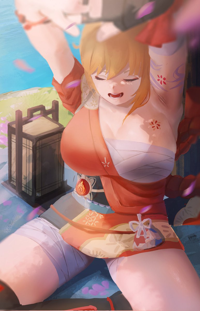 宵宮がかわいい
#原神
 #GenshinImpact 