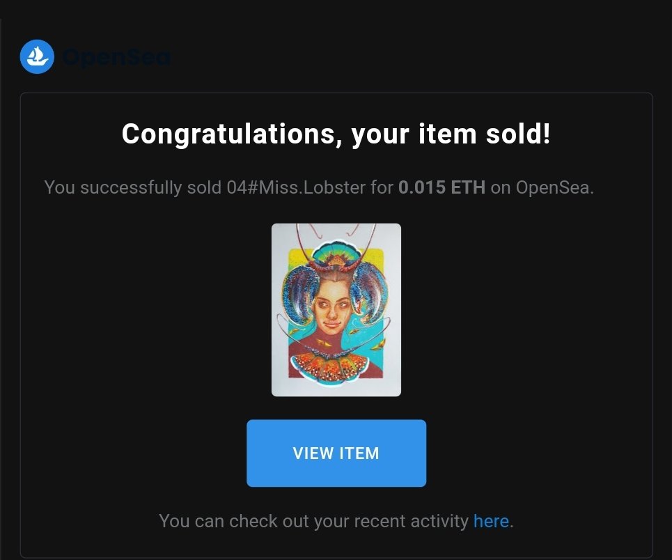 Oh!!!!! , <a href="/TawanZher/">Tawan Zher</a> you made today a great day.  Thank you for liking my work and supporting me.  This lobster deserves to be your own owner.  In a few days I will drop new works.  Please follow you don't miss it. 🤍🧡🦞🥰🙏