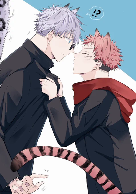 五悠 鼻キス 
