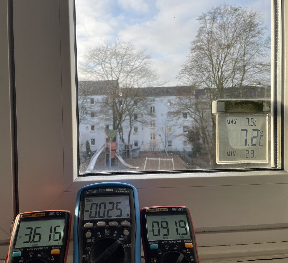 As <a href="/eevblog/">Dave Jones</a> says: You never can have too much digital multimeters in your office or kitchen! #Prototype #Testing #IoT #Solar