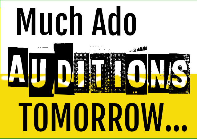 Audition details and monologue pieces etc for Much Ado About Nothing are here: bit.ly/3nok3cT
This will be a fantastic venture and a tremendous opportunity for the huge pool of talent out there withing GMDF - don't be shy, let's hear from you.