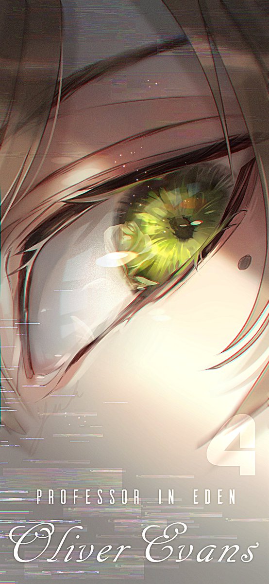 eye focus solo green eyes reflection close-up brown hair looking at viewer  illustration images