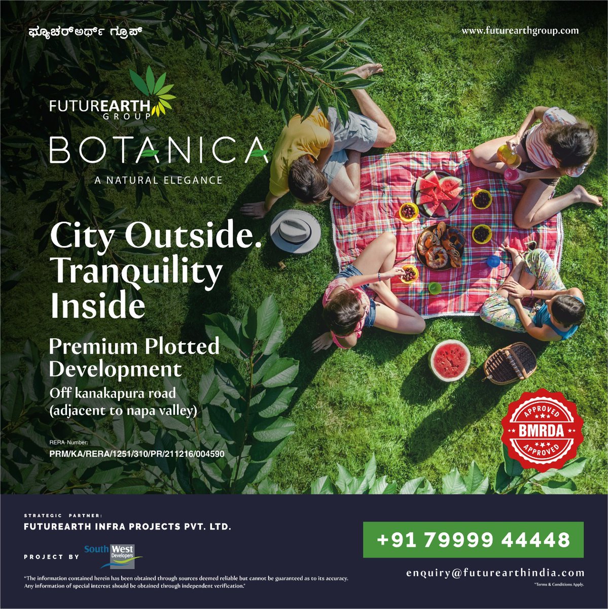 futurearthgroup's tweet photo. Experience the nature's calm amidst the city's Chaos at Futurearth Botanica!

Only few plots left.

Call 79999 44448 to book your plots!
Mail: enquiry@futurearthindia.com

Website : https://t.co/LveNybqero
.
.
.

#realestate #realestateinvestment #futurearth #botanica #bangalore https://t.co/NaXwutqTMW