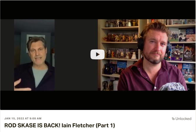 olivercrocker's tweet photo. ROD SKASE IS BACK! Live now on @Patreon Part 1 of a rare interview with a true Sun Hill CID legend! The mighty Iain Fletcher begins an open and honest interview, reflecting on his time on #TheBill and new role @IntoBattlePlay Unlock 30+ hours of content  https://t.co/hfX0c4nVSy https://t.co/hZ9sIeIIWf
