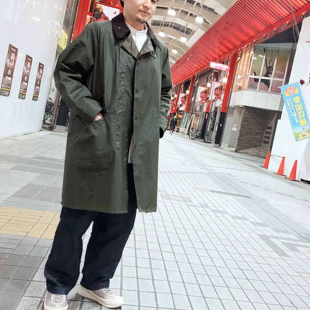 Barbour×kaptain sunshine 3/4coat 36サイズ-
