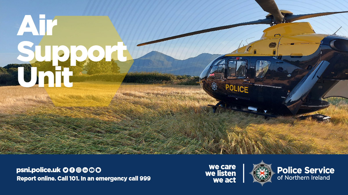 Weekends can be a busy time for Air Support Unit (ASU). Calls for service include providing assistance in relation to concerns for safety, vehicle pursuits, public order events and searches.   

If you need us this weekend we are here to help keep people safe.

#AirSupportUnit