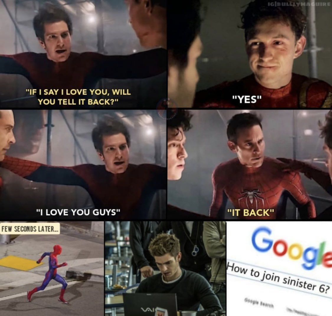 #SpiderManNoWayHome 😂